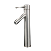 Pelican PL-8112 Single Hole Vessel Bathroom Faucet - Brushed Nickel